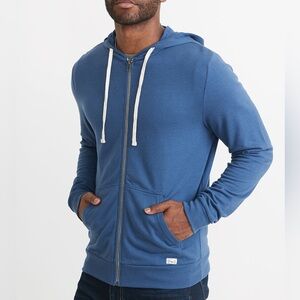NWT💙Marine Layer Men's Afternoon Hoodie Medium Faded Navy